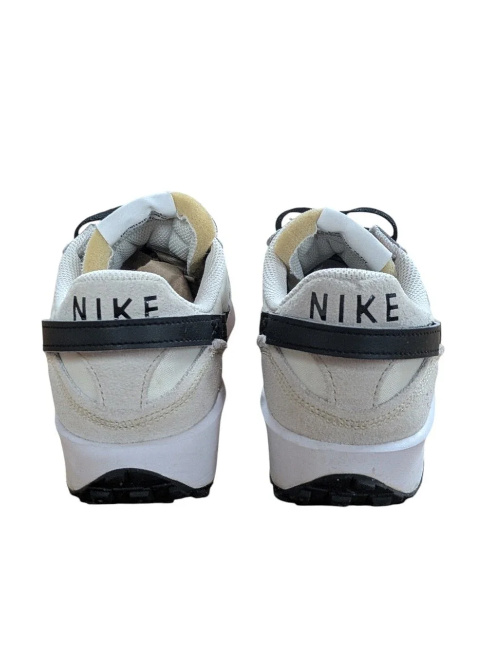 Nike Waffle Debut Sneakers Sandrift Black Womens Size 8